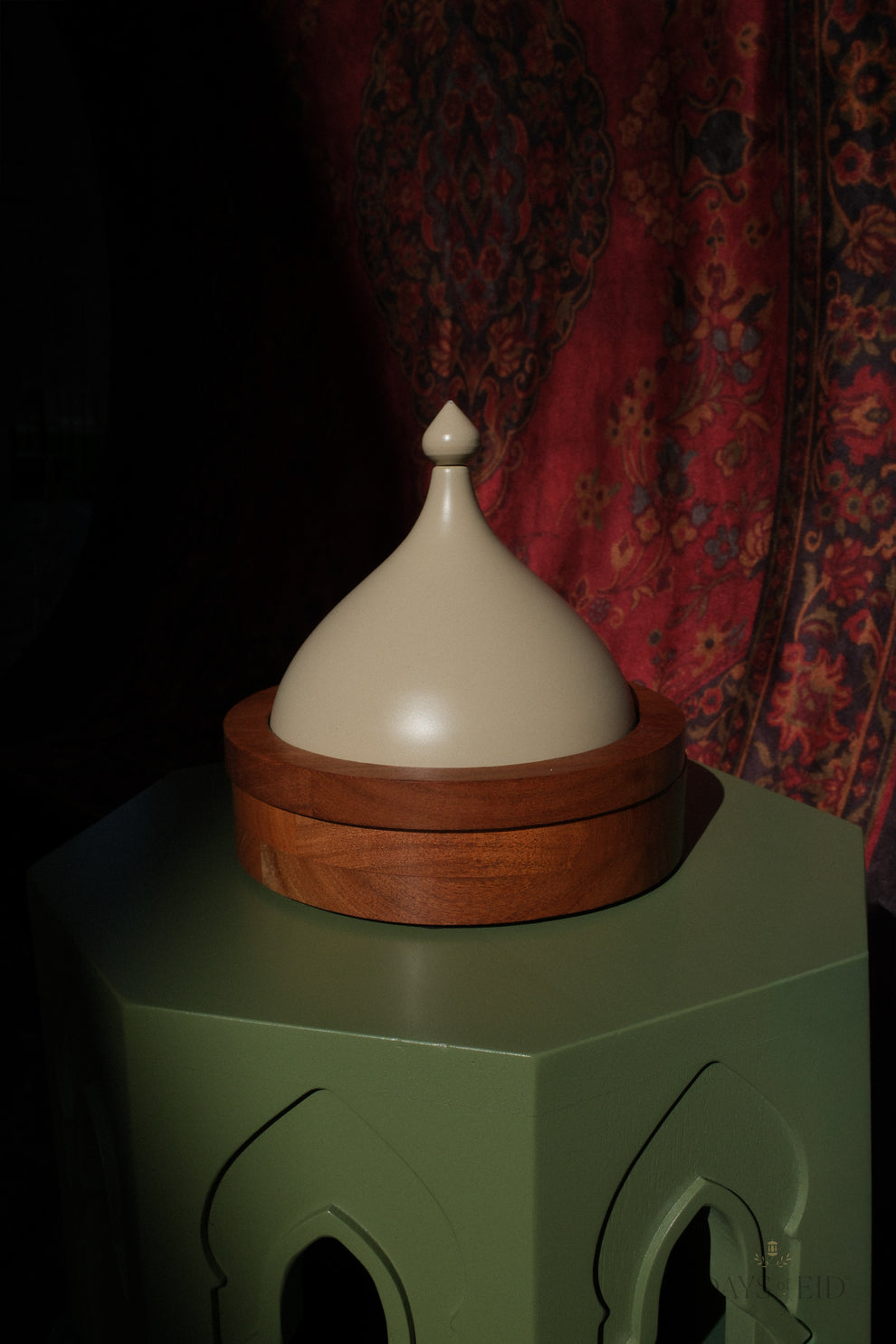 Mini Serving Cloche | Levantine Decor | Decorative Dome Display – Days ...