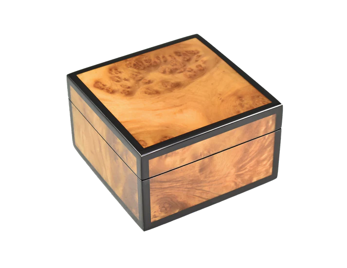 Walnut Burl - Square Box