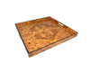 Walnut Burl - 22" Square Tray