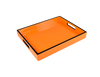 Orange with Black Trim - Reiko Tray