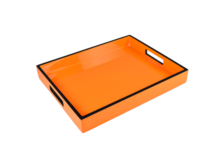 Orange with Black Trim - Reiko Tray
