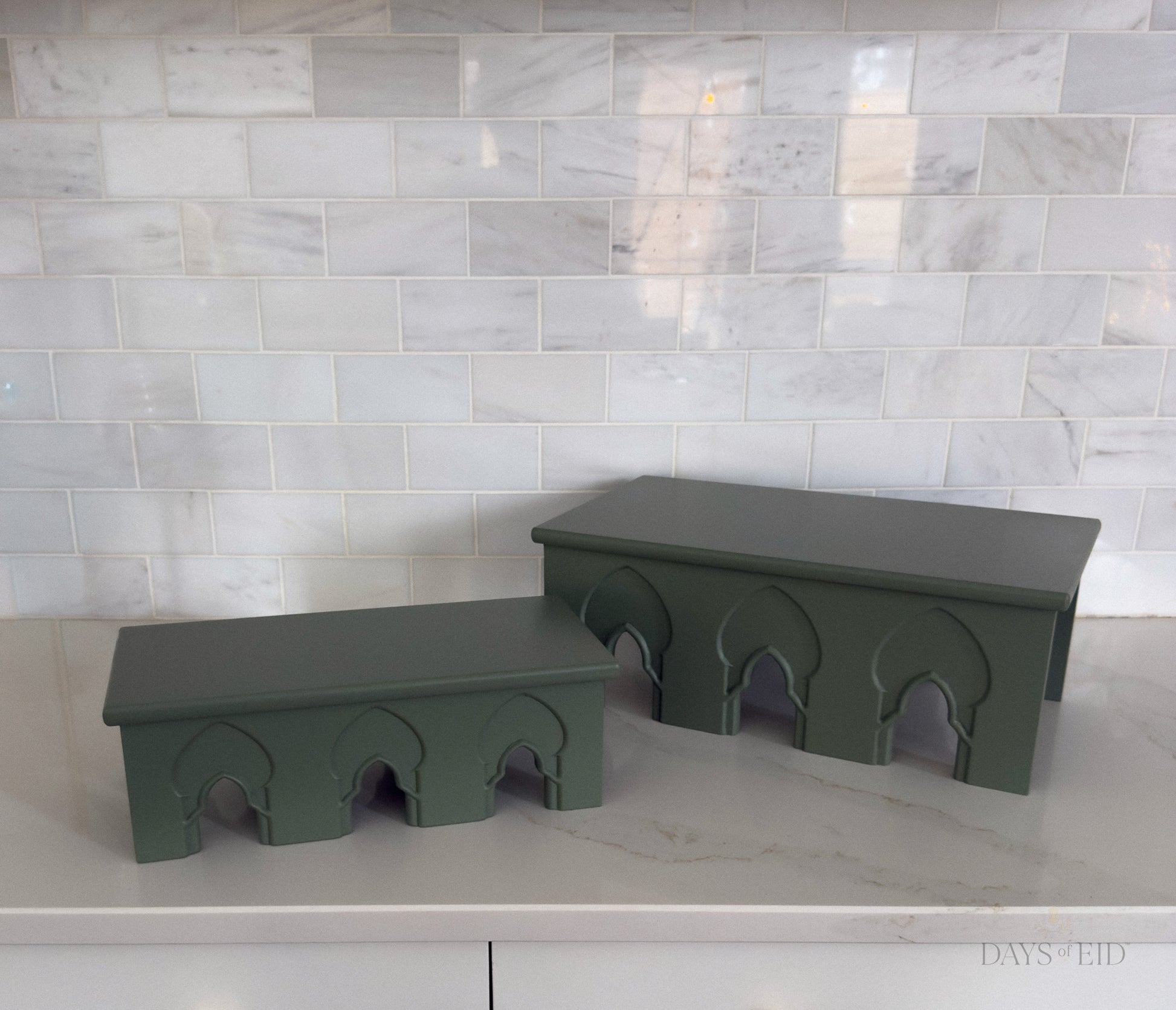 Mihrab Gallery Riser Set - Rectangular - Days of Eid