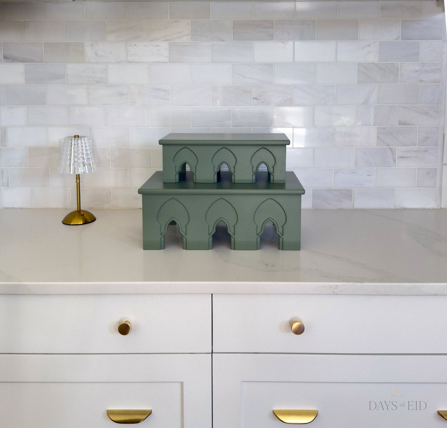 Mihrab Gallery Riser Set - Rectangular - Days of Eid