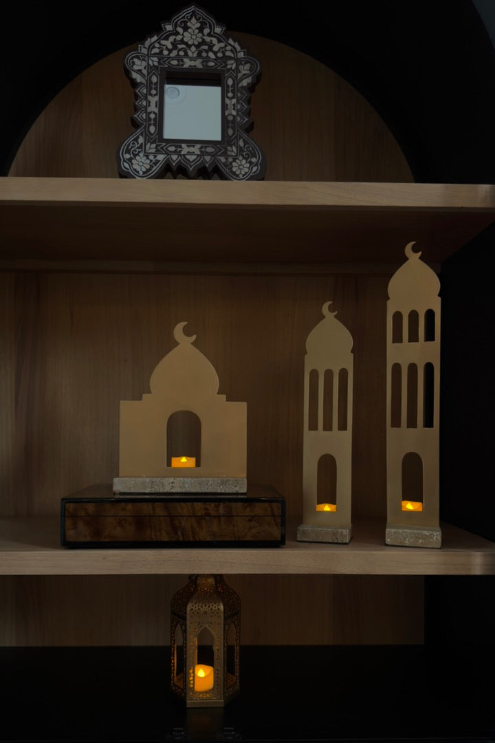 Masjid Skyline - Travertine