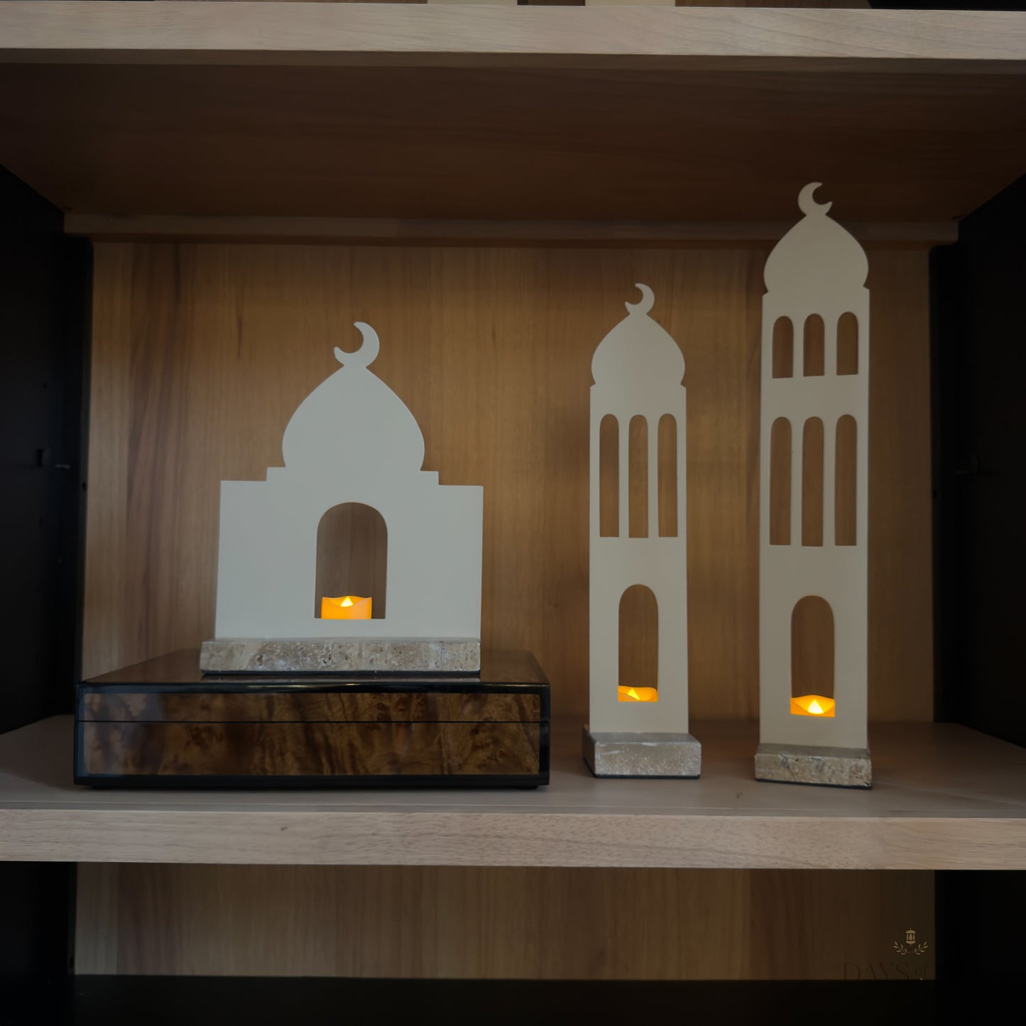 Masjid Skyline - Travertine