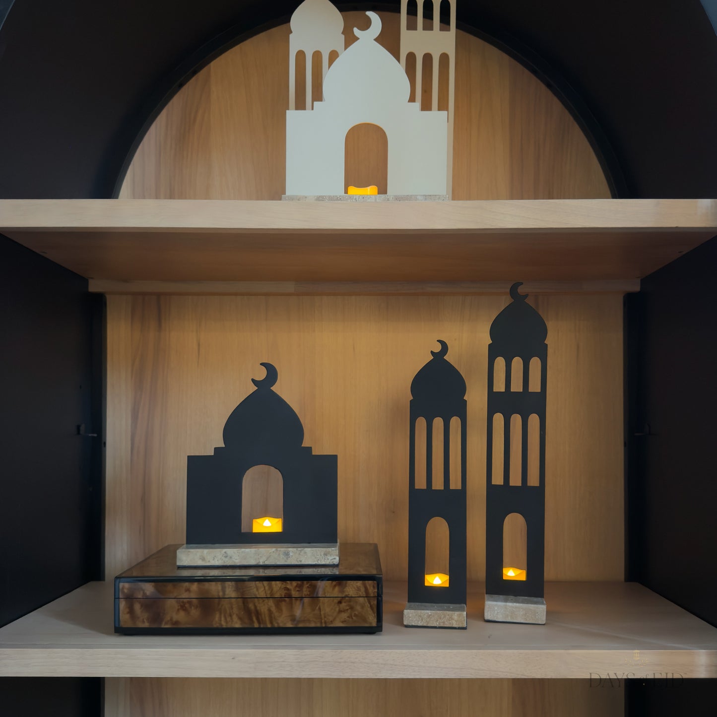 Masjid Skyline - Travertine