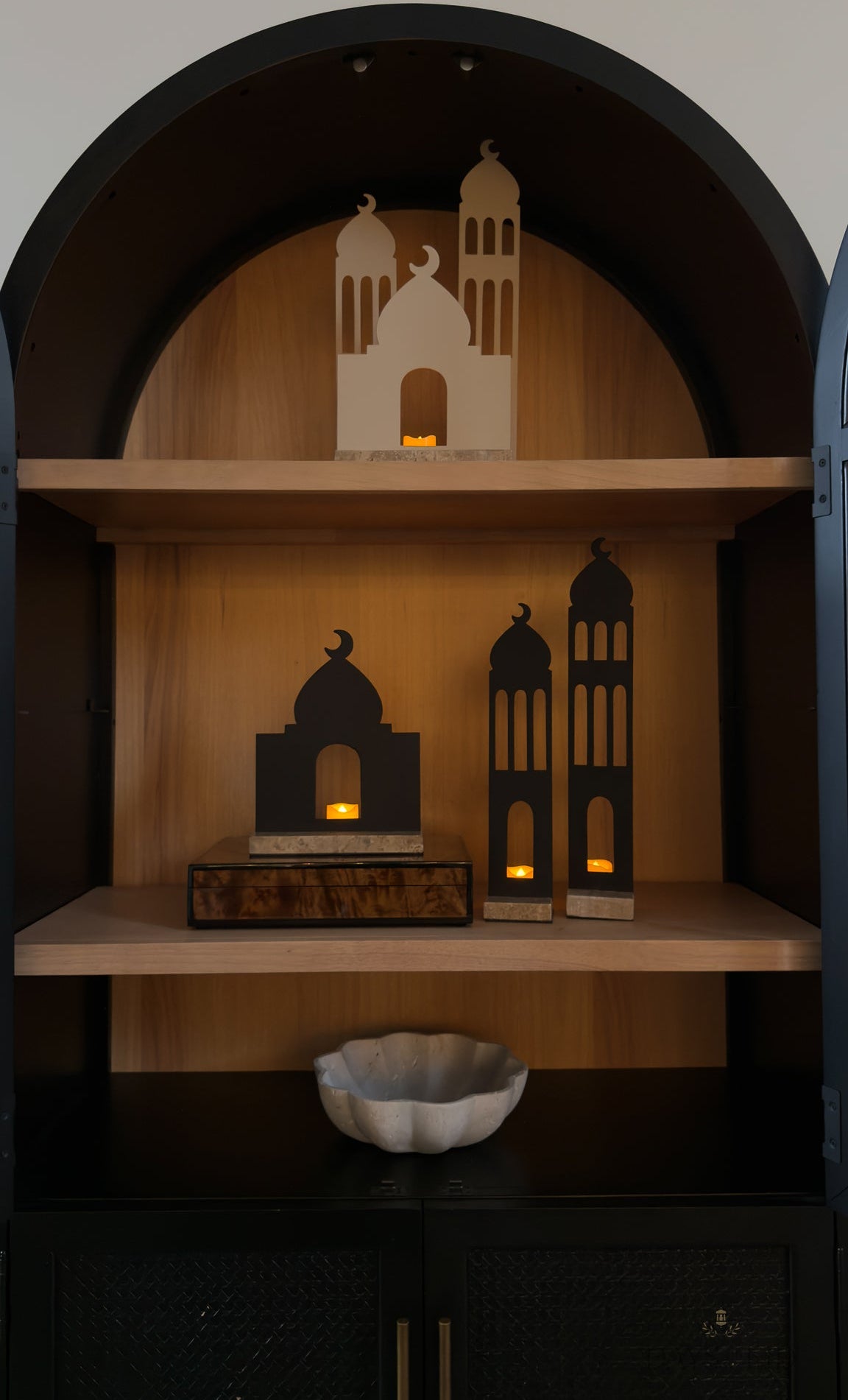 Masjid Skyline - Travertine