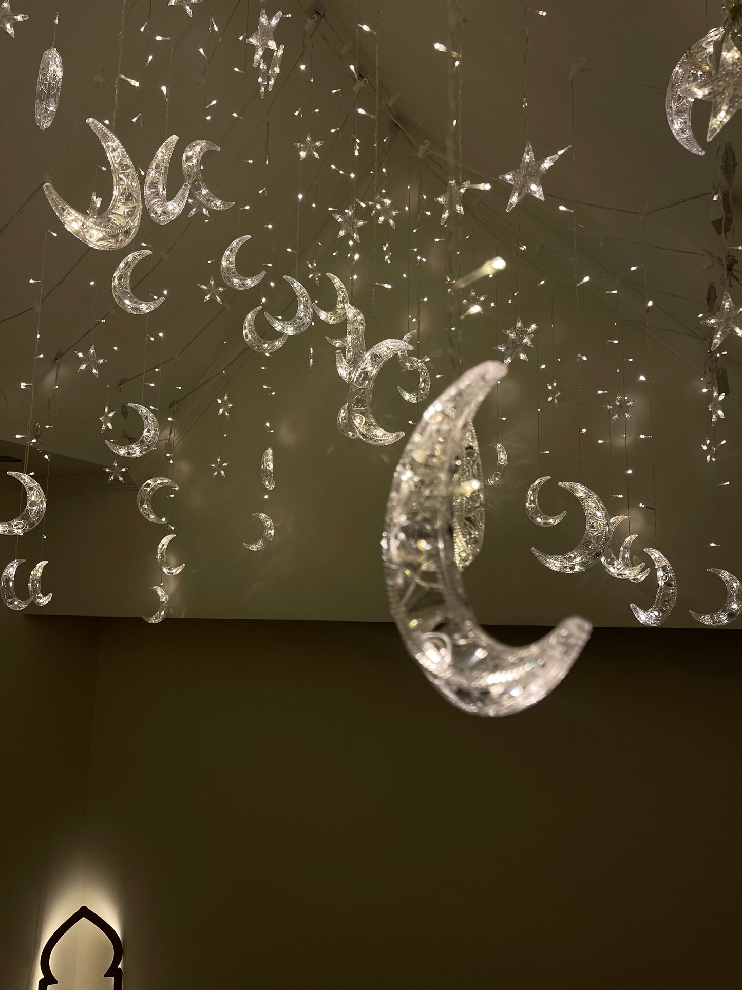 Moon & Star String Lights