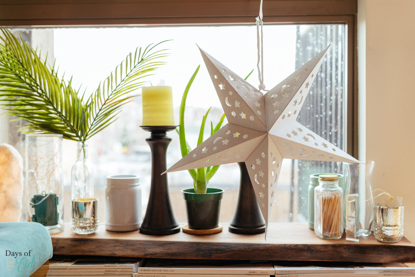 Days of Eid | Where to buy ramadan and eid decorations online | paper star lanterns