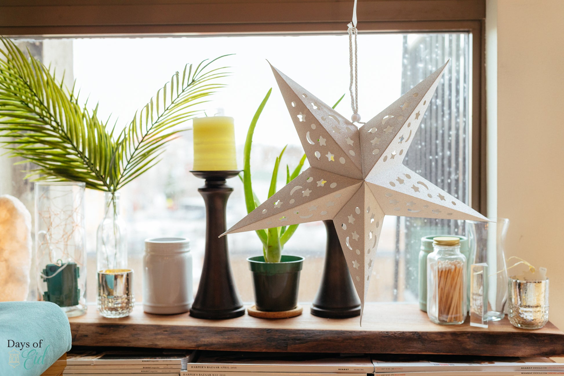 Days of Eid | Where to buy ramadan and eid decorations online | paper star lanterns