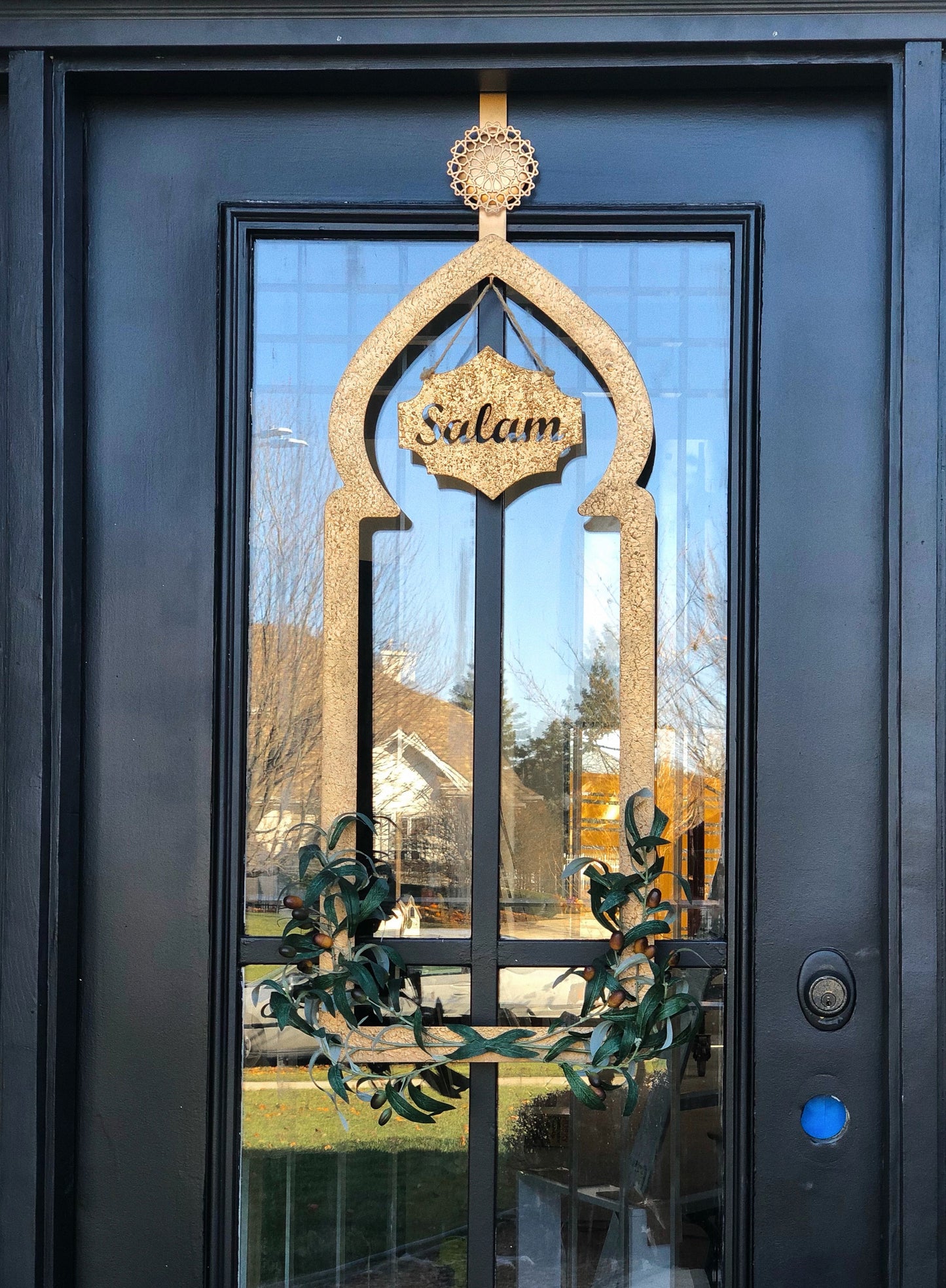 Salam Signs for Door Decor English and Arabic