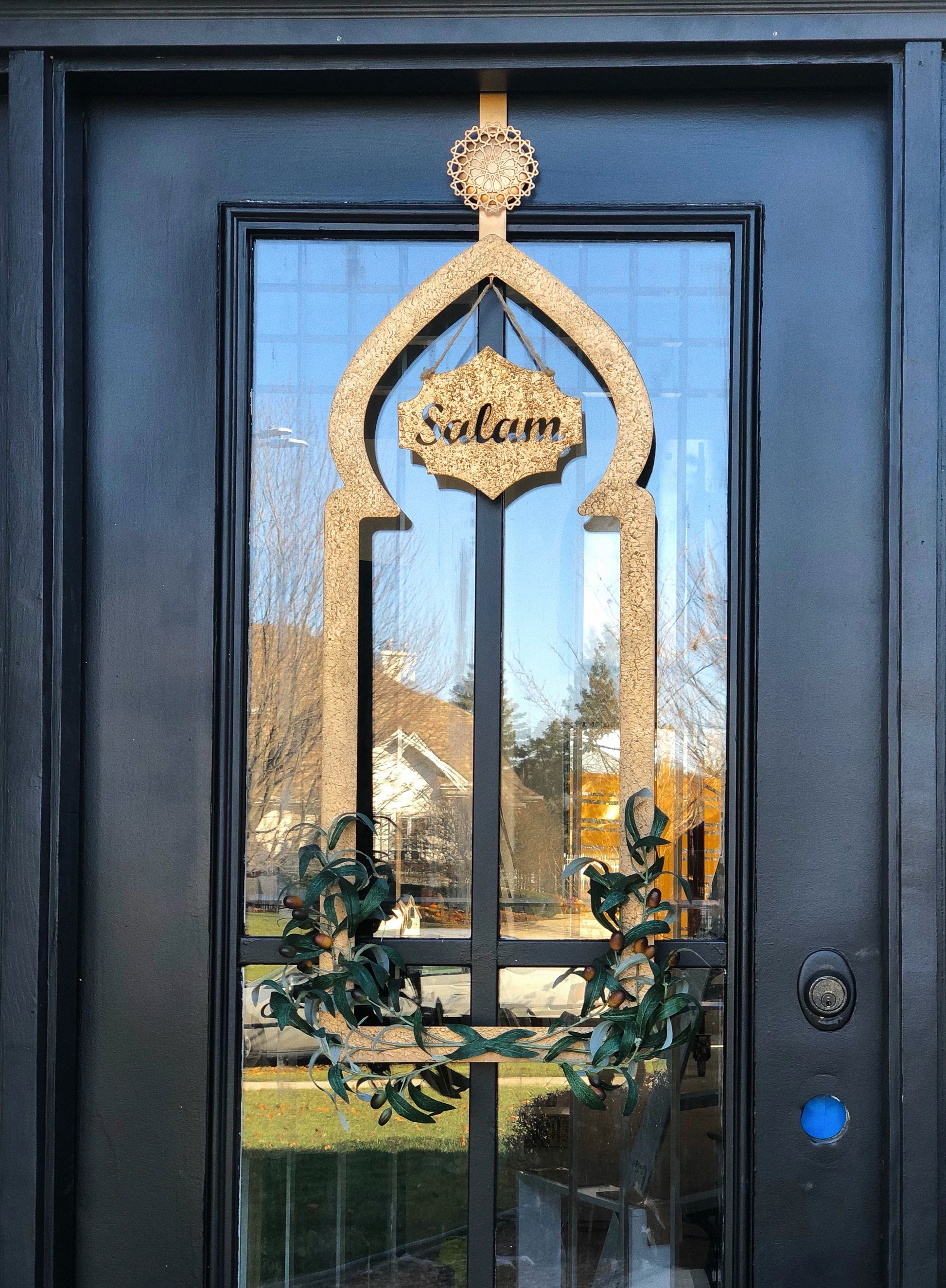Salam Signs for Door Decor English and Arabic