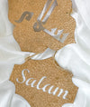 Salam Signs for Door Decor English and Arabic