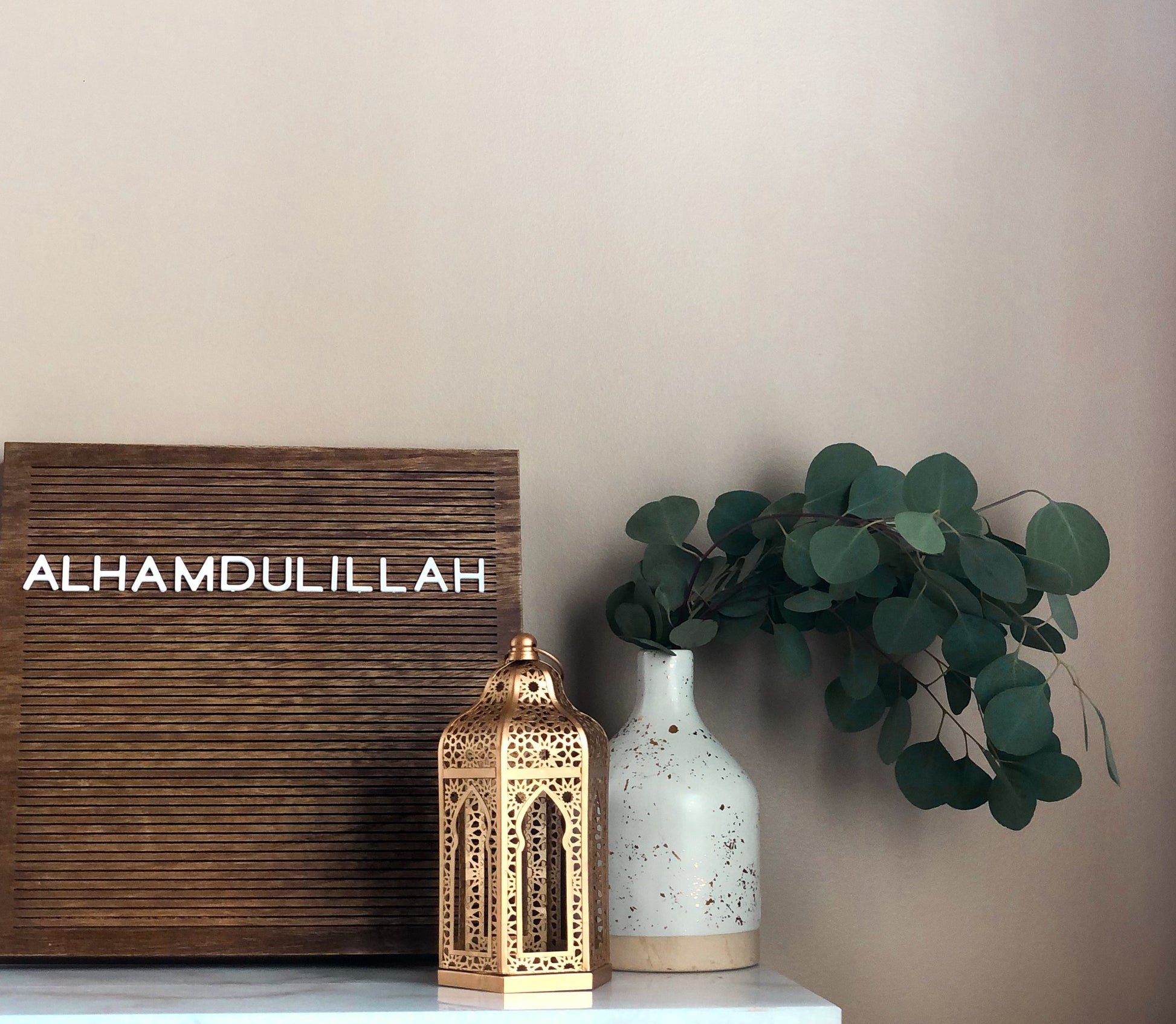 Mini Moroccan Lanterns gold filigree 